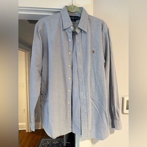 Ralph Lauren Blue Classic Fit Shirt